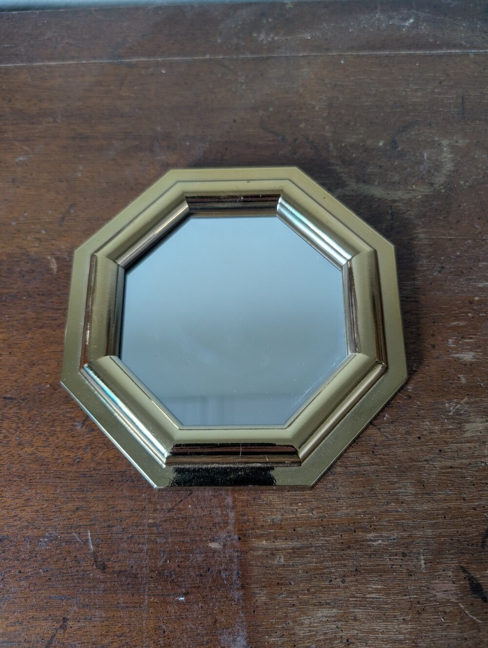 Vintage Little Gold Burwood Mirror